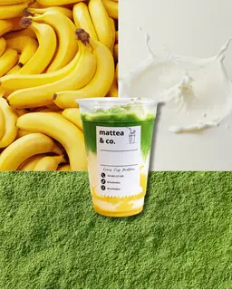 Hình ảnh Matcha sữa chuối