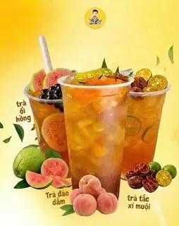 Hình ảnh Trà ổi hồng trân châu