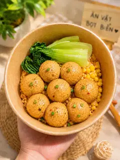 Hình ảnh Mì Trộn Cá Viên