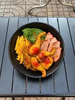 Hình ảnh Mì trộn xá xíu - ếch