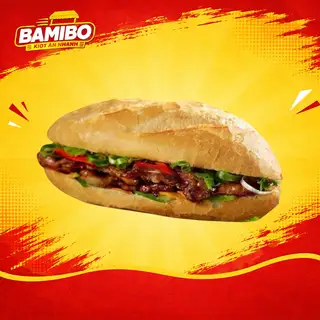Bánh Mì Thịt Nướng Đặc Biệt - 60.000 ₫ tại Bánh Mì Thịt Nướng & Bún Thịt Nướng BamiBo - Nguyễn Văn Đậu