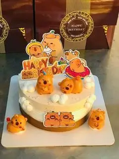 Hình ảnh bánh capybara size nhỏ