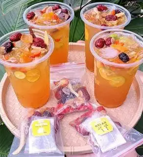 Hình ảnh Trà cam thảo xí muội 