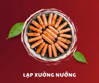 LẠP XƯỞNG NƯỚNG ĐÁ (1 Que) - 30.000 ₫ tại Mì Trộn Bò Xào - Phan Văn Hân
