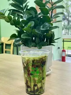 Hình ảnh Matcha trân châu đường đen