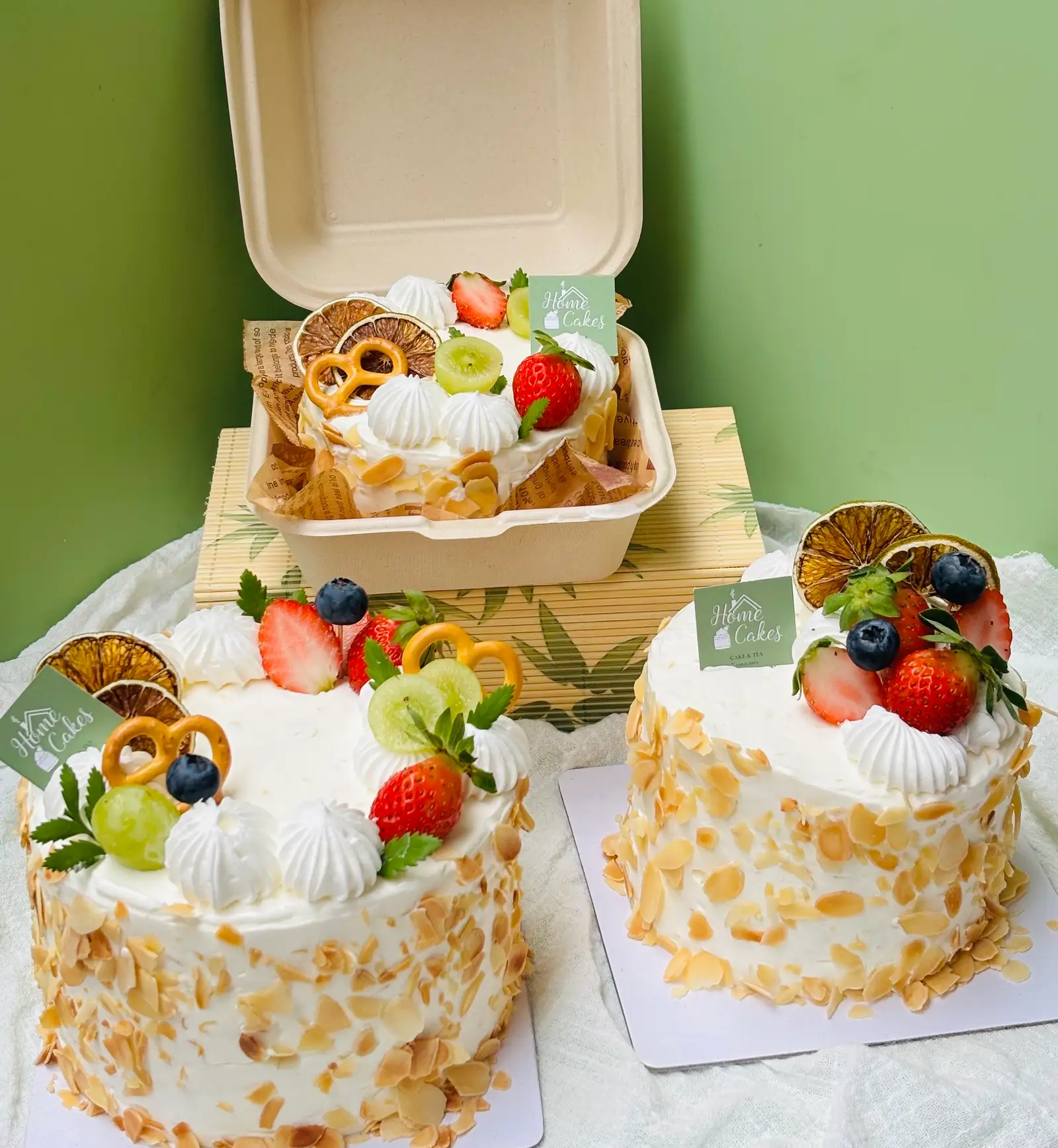 Bánh kem phomai bắp 11cm - 220.000 ₫ tại Home Cakes - Bánh Kem, Bánh Lạnh & Trà Trái Cây - Huỳnh Tấn Phát