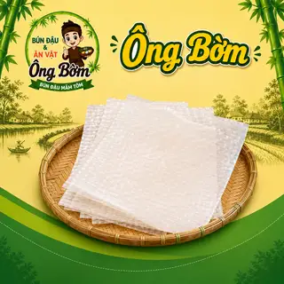 Bánh tráng thêm - 8.000 ₫ tại Bún Đậu Mắm Tôm & Ăn Vặt Ông Bờm - Thích Quảng Đức