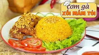 Cơm Đùi Gà Mắm Tỏi - 55.000 ₫ tại Cơm Gà Xối Mỡ 317 - Bùi Minh Trực