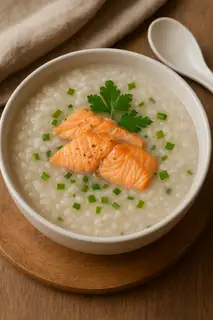Cháo Cá Hồi ( Nhỏ ) - 35.000 ₫ tại Cháo Sườn Hương Nga - Nguyễn Trọng Tuyển