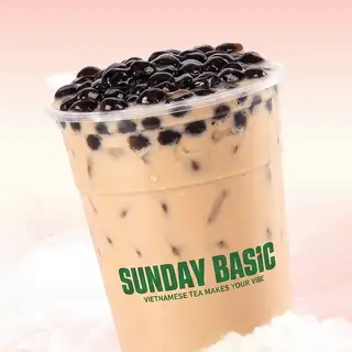 Trà Sữa Trân Châu Đen - 29.000 ₫ tại Trà Sữa Sunday Basic - Rạch Bùng Binh