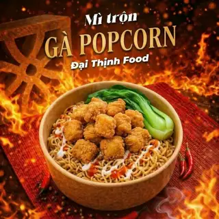 Mì trộn - gà popcorn - 60.000 ₫ tại Mì Indomie Đại Thịnh - Ung Văn Khiêm