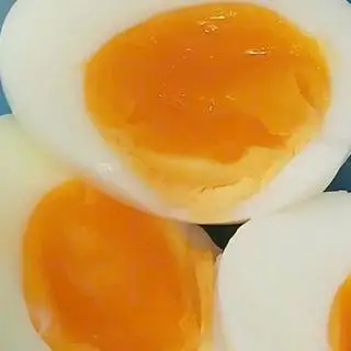 Trứng lòng đào 7P / 7분 반숙계란 / 7min soft-boiled egg - 10.000 ₫ tại Rest Stop - Salad, Eatclean & Healthy - Phó Đức Chính