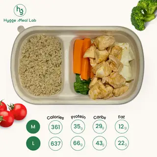 Quinoa Ức gà | Quinoa stir-fried Chicken breast - 94.000 ₫ tại Hygge Meal Lab - Salad & Healthy Food - Trần Quang Khải