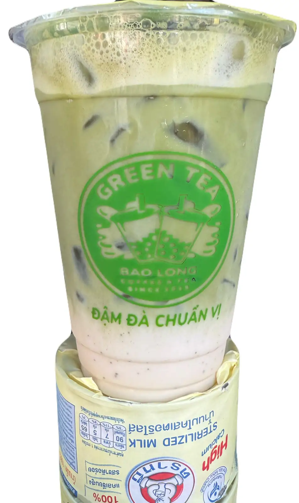 Matcha Latte Sữa gấu Thái Lan - 39.000 ₫ tại Trà Trái Cây & Rau Má Đậu - Huỳnh Tấn Phát