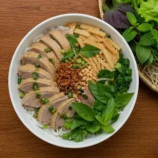 Hình ảnh Bún ngan trộn