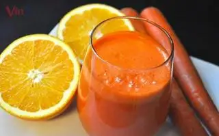 Hình ảnh Nước ép Cam Cà Rốt nguyên chất - 500ml