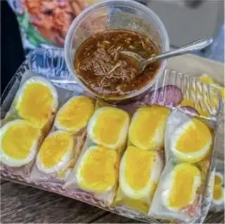 Hình ảnh Cuốn lòng đào sốt bò bơ