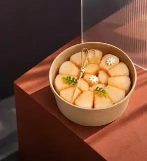 Hình ảnh Dưa lưới cắt sẵn 