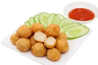 Cá viên chiên - 15.000 ₫ tại Ăn Vặt 139 - Cá Viên Chiên & Bánh Tráng Trộn - Tân Hương