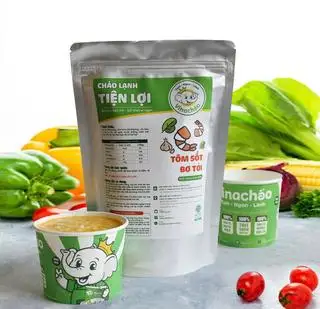Hình ảnh Set cháo tôm sốt bơ tỏi