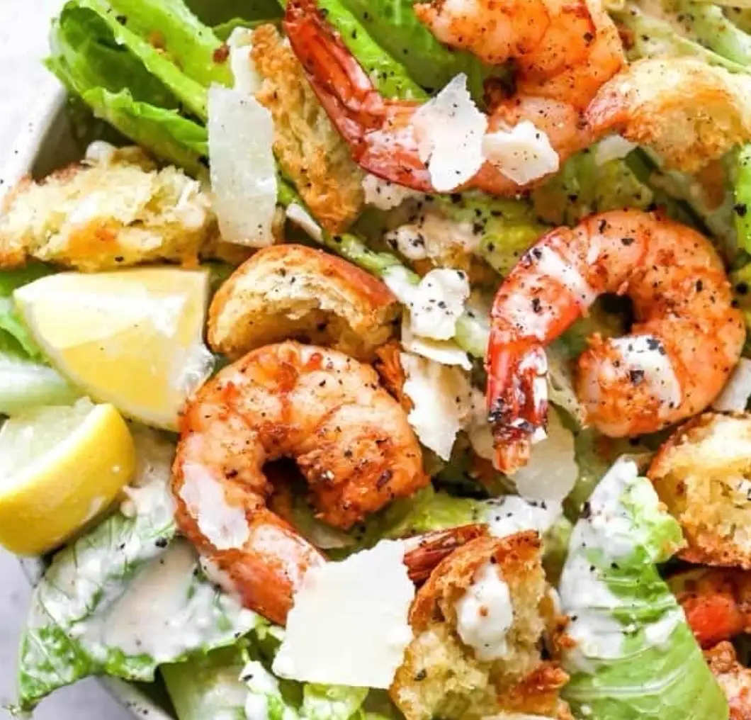 Hình ảnh Salad tôm sốt phô mai