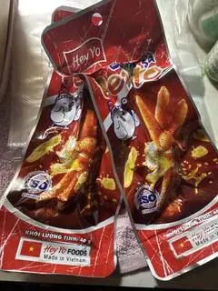 Hình ảnh 5CÁI chân gà HEYYO BENTO vị sate siêu cay ngon