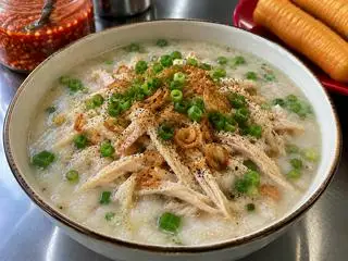 Hình ảnh Cháo gà xé