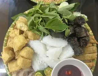 Hình ảnh Bún đậu dồi rán