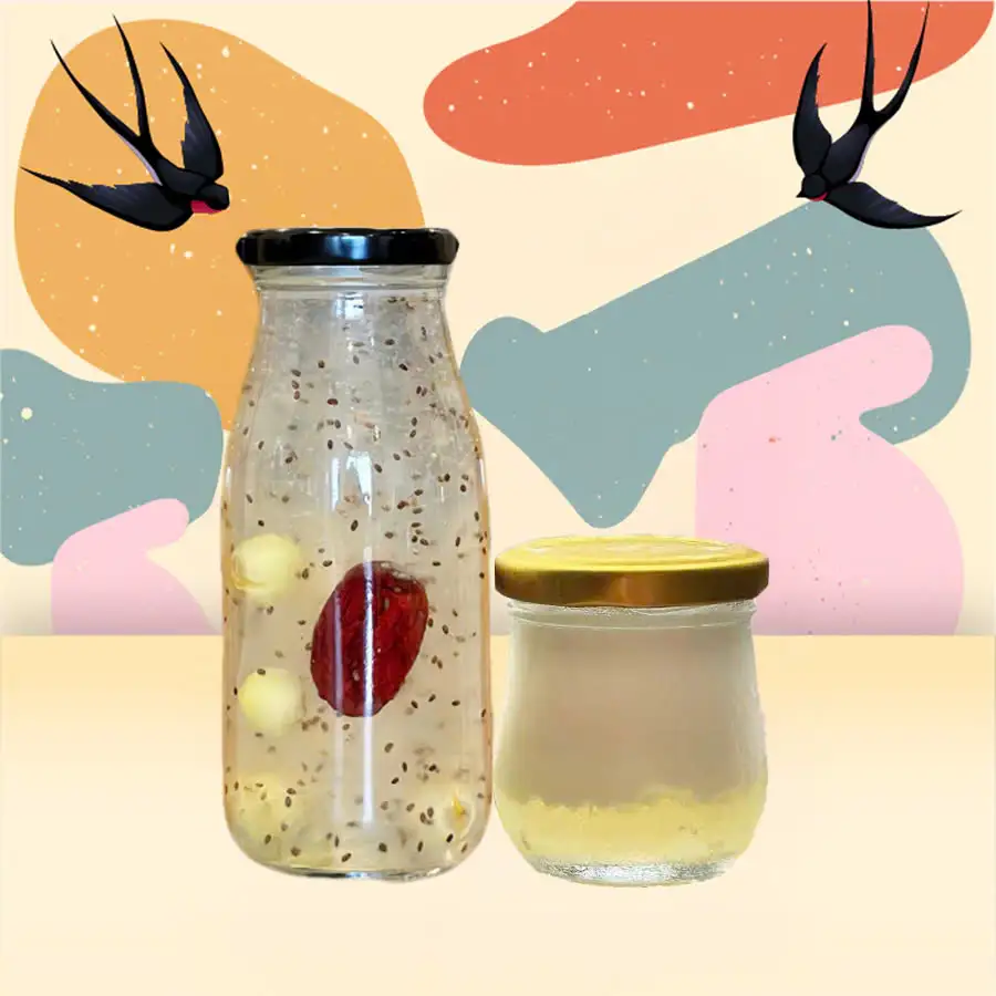 Hình ảnh 1 YẾN CHƯNG SIZE 75ML + 1 SỮA CHUA YẾN 75ML
