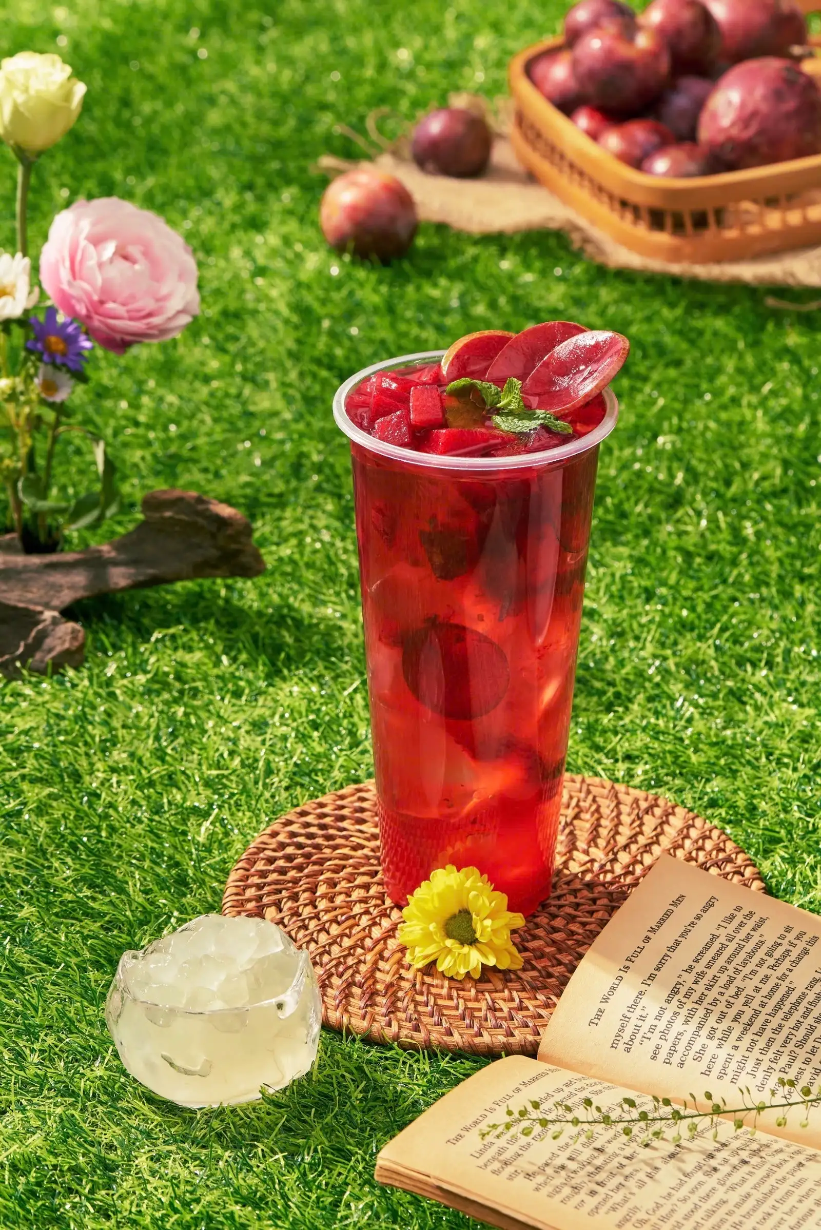 Hình ảnh Mận đỏ Mộc Châu