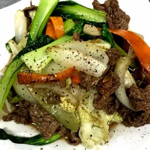 Cơm bò xào - 45.000 ₫ tại Cơm Gà Xối Mỡ 491 - Nguyễn Đình Chiểu