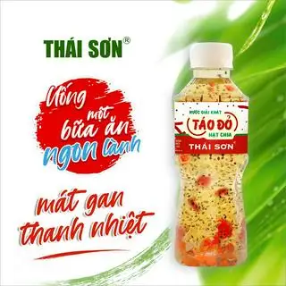 Hình ảnh Combo 5 Chai Táo Đỏ Hạt Chia Thái Sơn