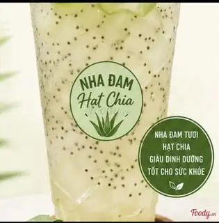 Hình ảnh Nha đam hạt chia chanh tươi