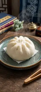 Hình ảnh Bánh Bao Nhân Xúc Xích Phomai