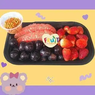 Hộp: Dâu tây, Bưởi, Nho - 500gr - 189.000 ₫ tại Fruit Crush - Trái Cây Tươi & Ăn Vặt - Nguyễn Trung Ngạn