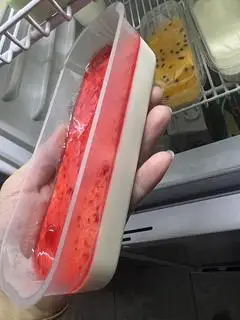 Hình ảnh Panna cotta dâu
