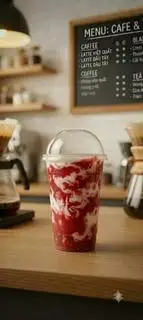 Hình ảnh Latte Sữa Dâu Tây