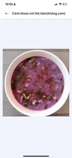 Canh khoai mở thịt bầm(ko cơm) - 69.000 ₫ tại Quán Cơm Nhà - Phạm Ngũ Lão