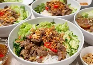 Bún thịt xào - 45.000 ₫ tại Bếp Chay Của Ngọc - Bún Nước Tương - Huỳnh Khương An