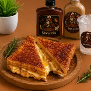Hình ảnh TOAST BƠ CARAMEL PHOMAI (SANDWICH NƯỚNG)
