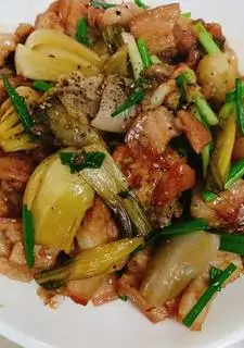 Hình ảnh ba rọi kho cải chua 