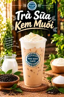 Hình ảnh Trà Sữa Kem Muối 