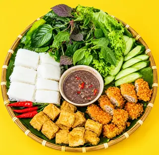 Hình ảnh Bún đậu nem chua