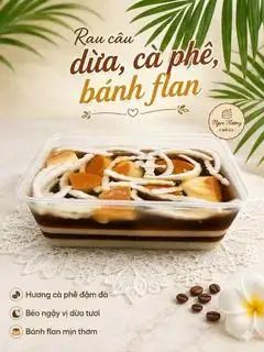 Hình ảnh Rau câu flan (hộp 650g)
