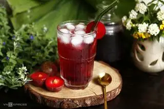 Hình ảnh nước ép mận 