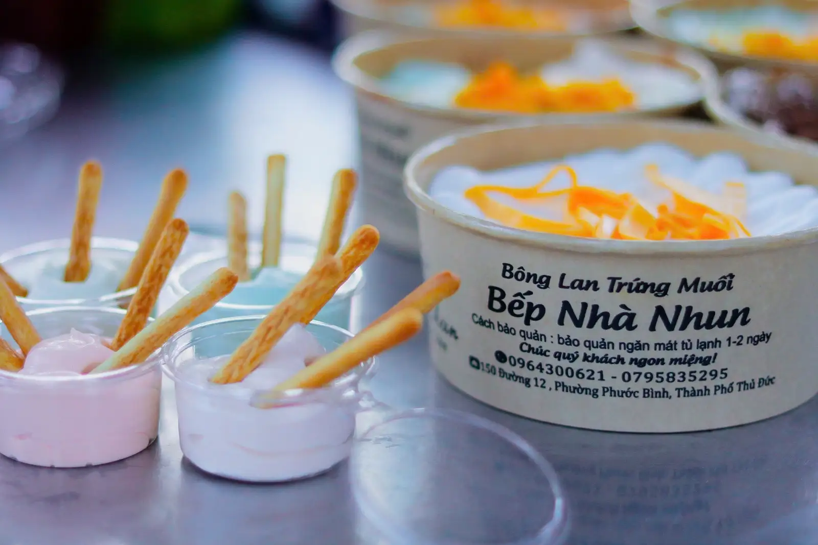 Snack que chấm sốt kem trứng - 25.000 ₫ tại Bông Lan Trứng Muối - Bếp Nhà Nhun - Đường 12