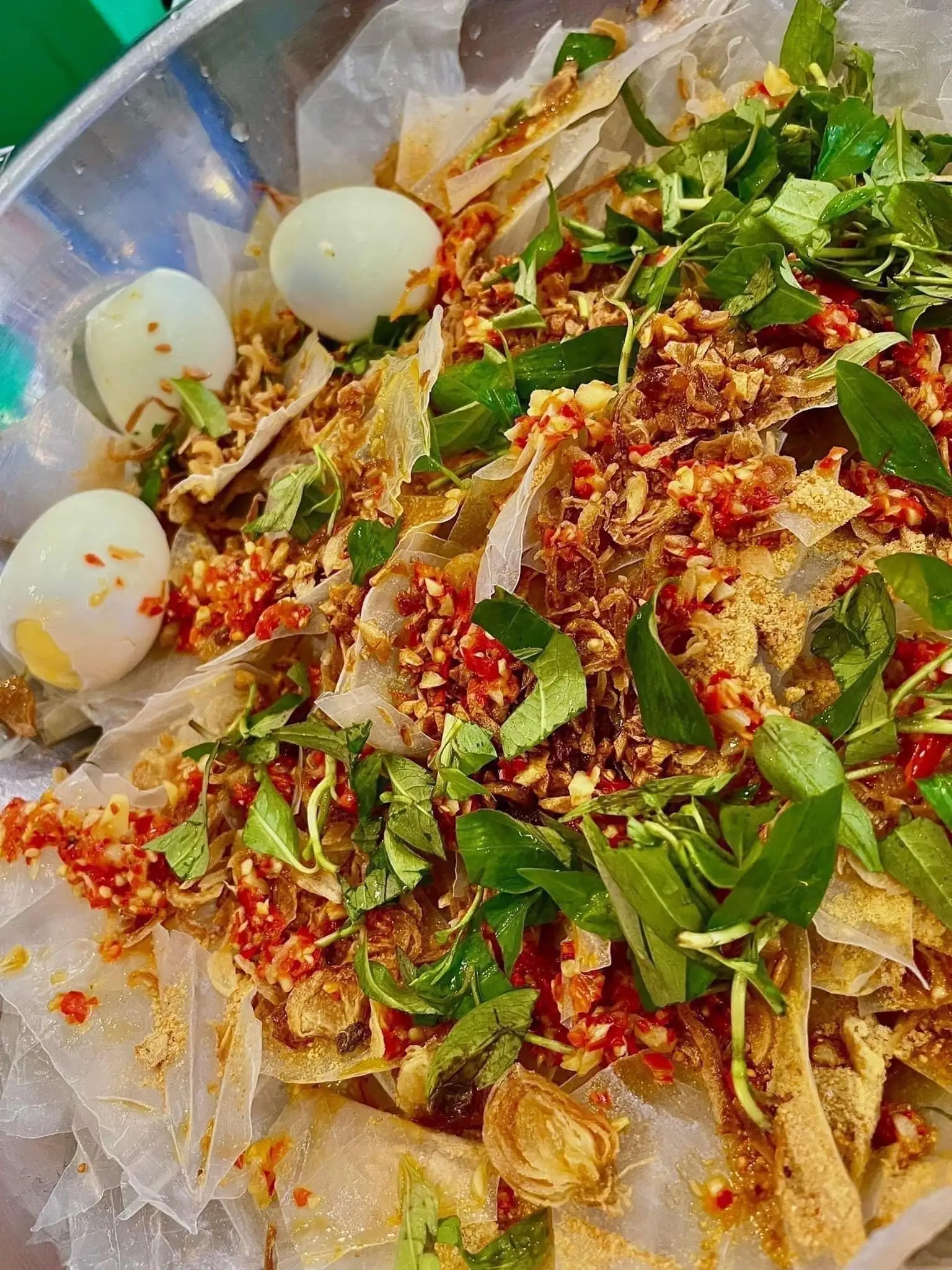 Hình ảnh Bánh tráng trộn truyền thống