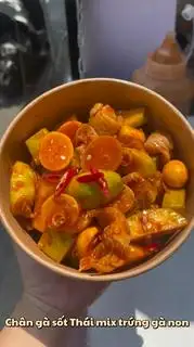 Chân Gà Mix Trứng Non - 86.000 ₫ tại Chân Gà Sốt Thái Mập Ú - Lê Văn Việt