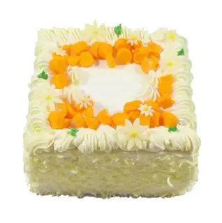 Hình ảnh Bánh Kem Bắp -  Sweet Corn Cake (16cm - Vuông)