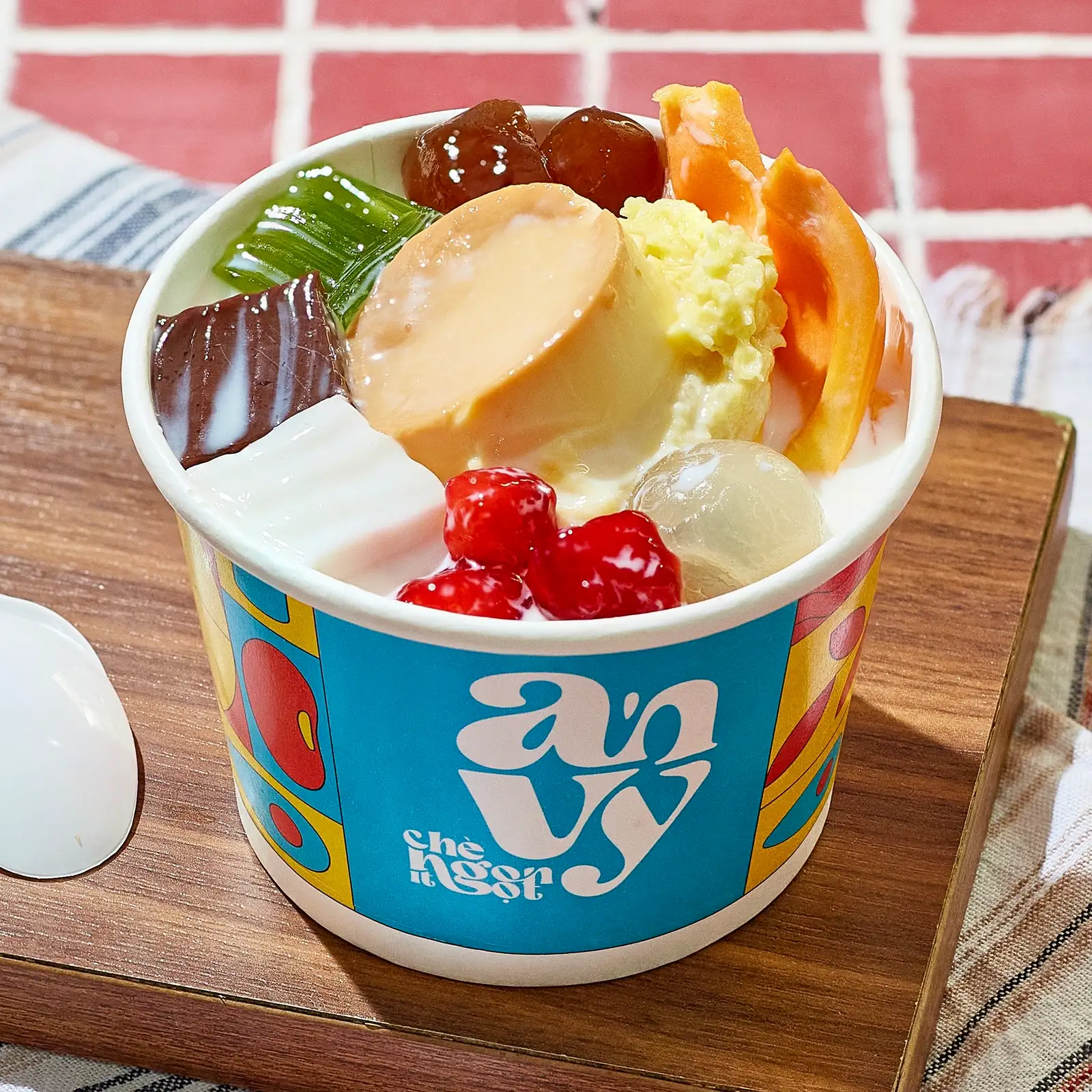 Chè Thái Flan Caramel Đặc Biệt - 63.000 ₫ tại An Vy - Chè Ngon Ít Ngọt - Phan Huy Thực